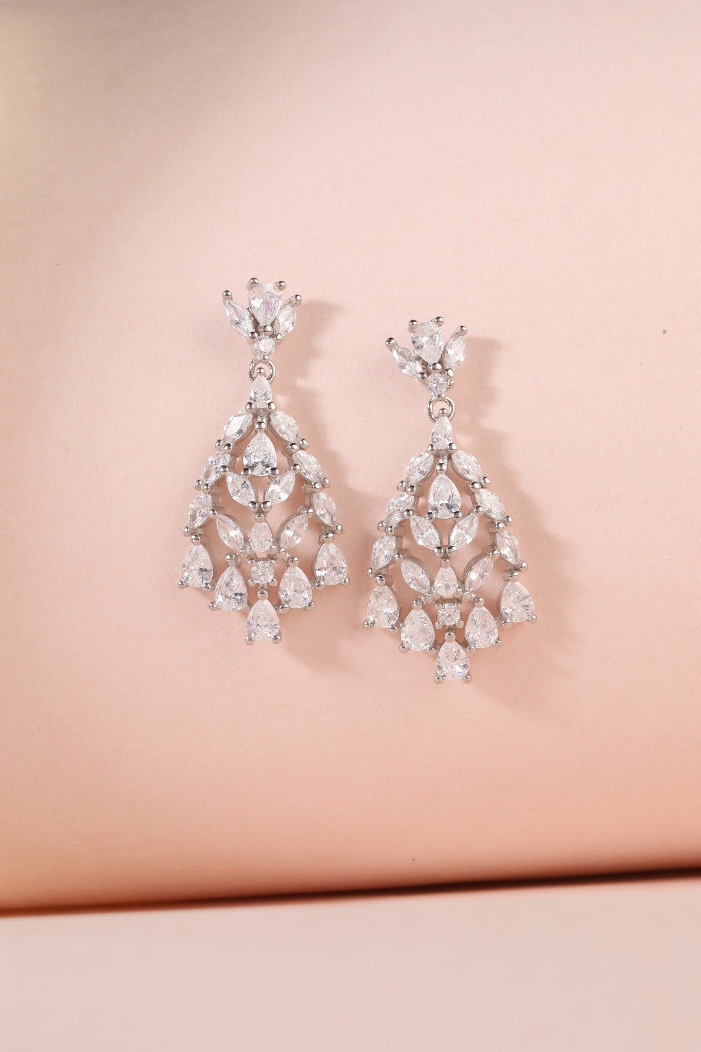 925 Sterling Silver Fancy Earrings