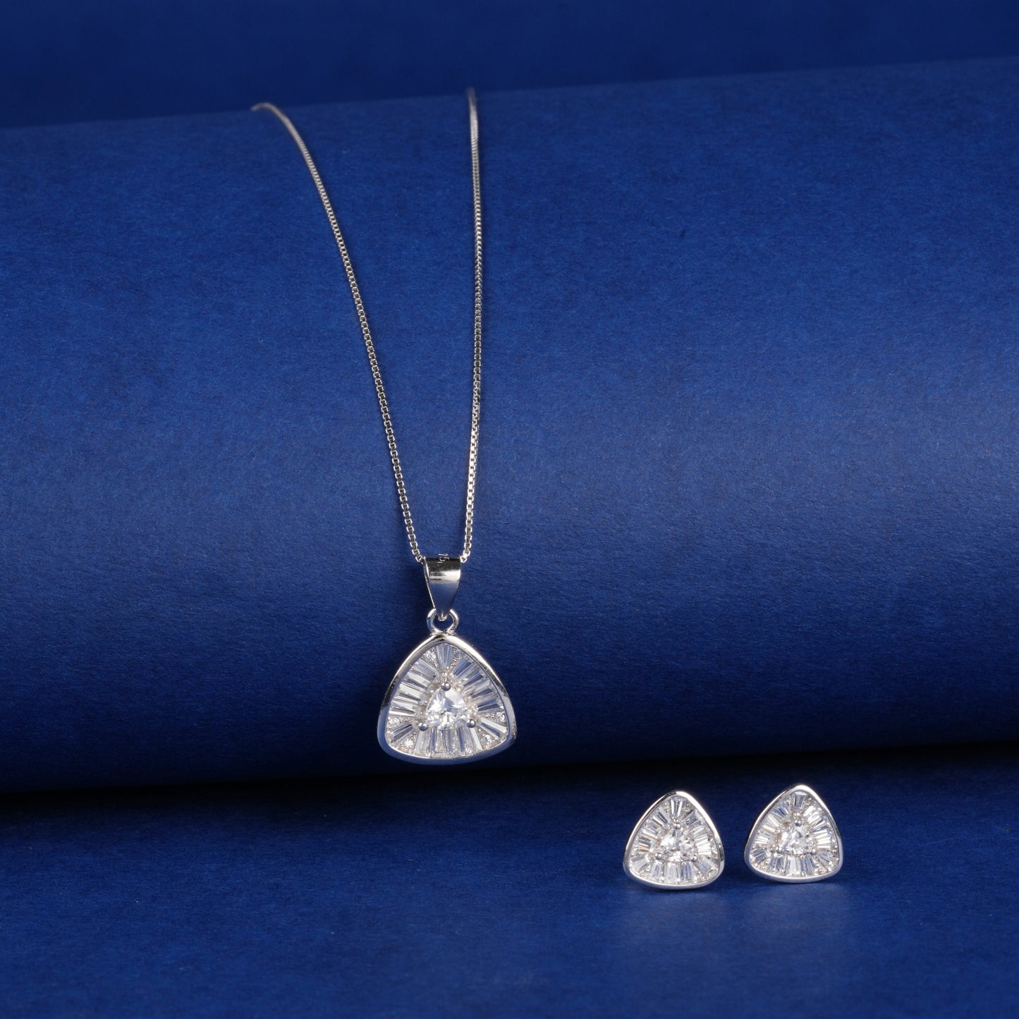 925 Sterling Silver Pendant Set