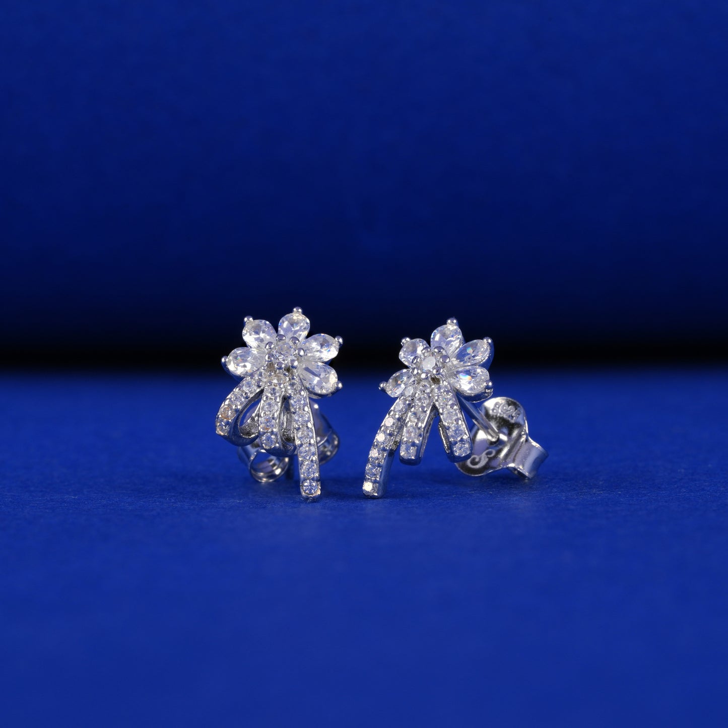 925 Sterling Silver Tops Floral