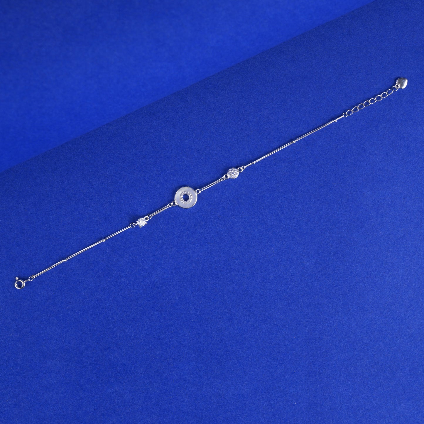 925 Sterling Silver Round Bracelet