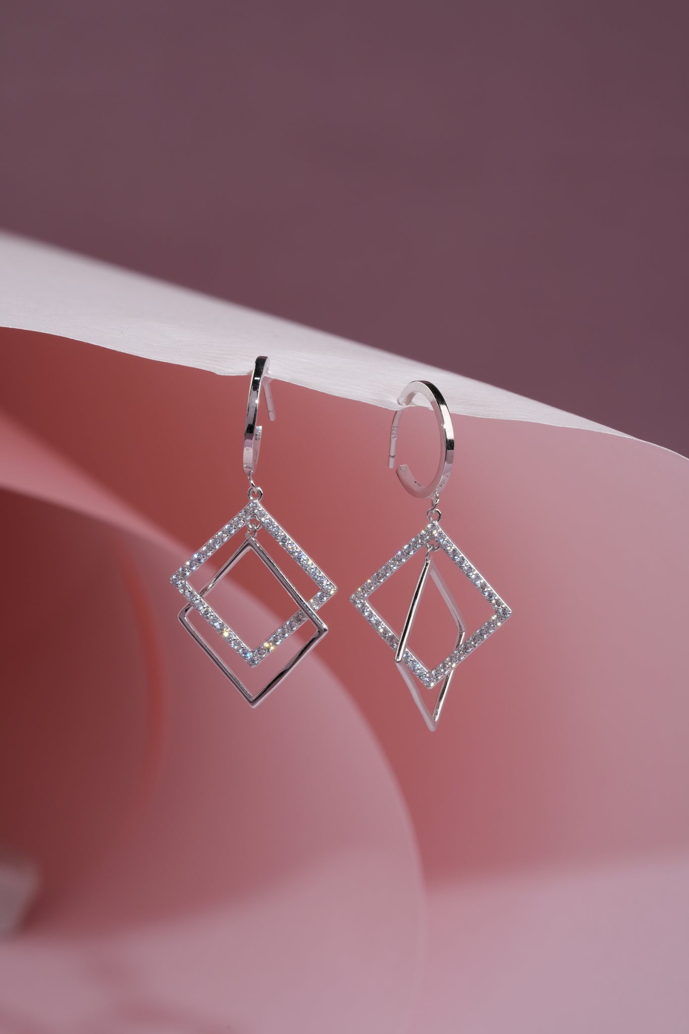 925 Sterling Silver Fancy Earrings