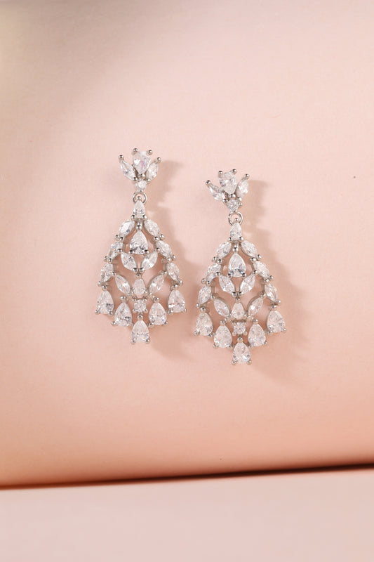 925 Sterling Silver Fancy Earrings