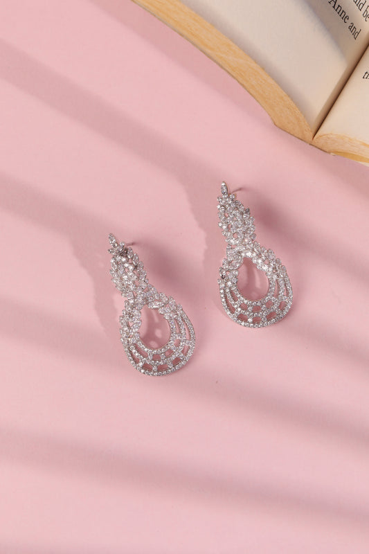 925 Sterling Silver Fancy Earrings