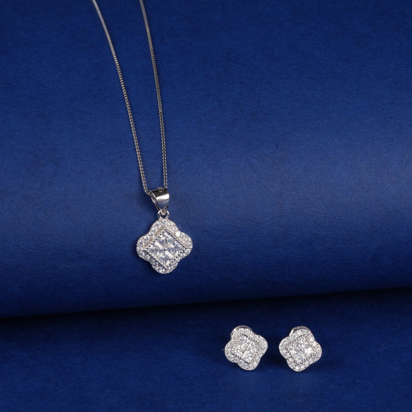 925 Sterling Silver Pendant Set