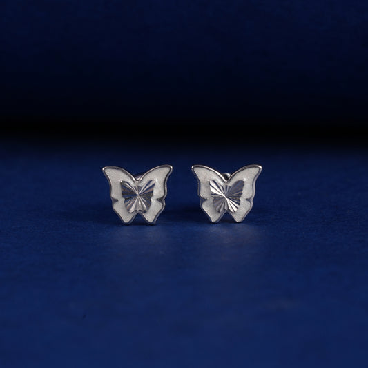 925 Sterling Silver Plain Butterfly Tops