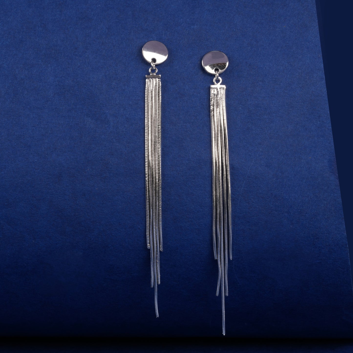 925 Sterling Silver Earrings Chain Dangle
