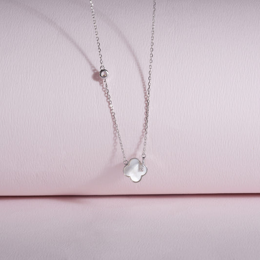925 Sterling Silver Chain Enamel Pendant Necklace