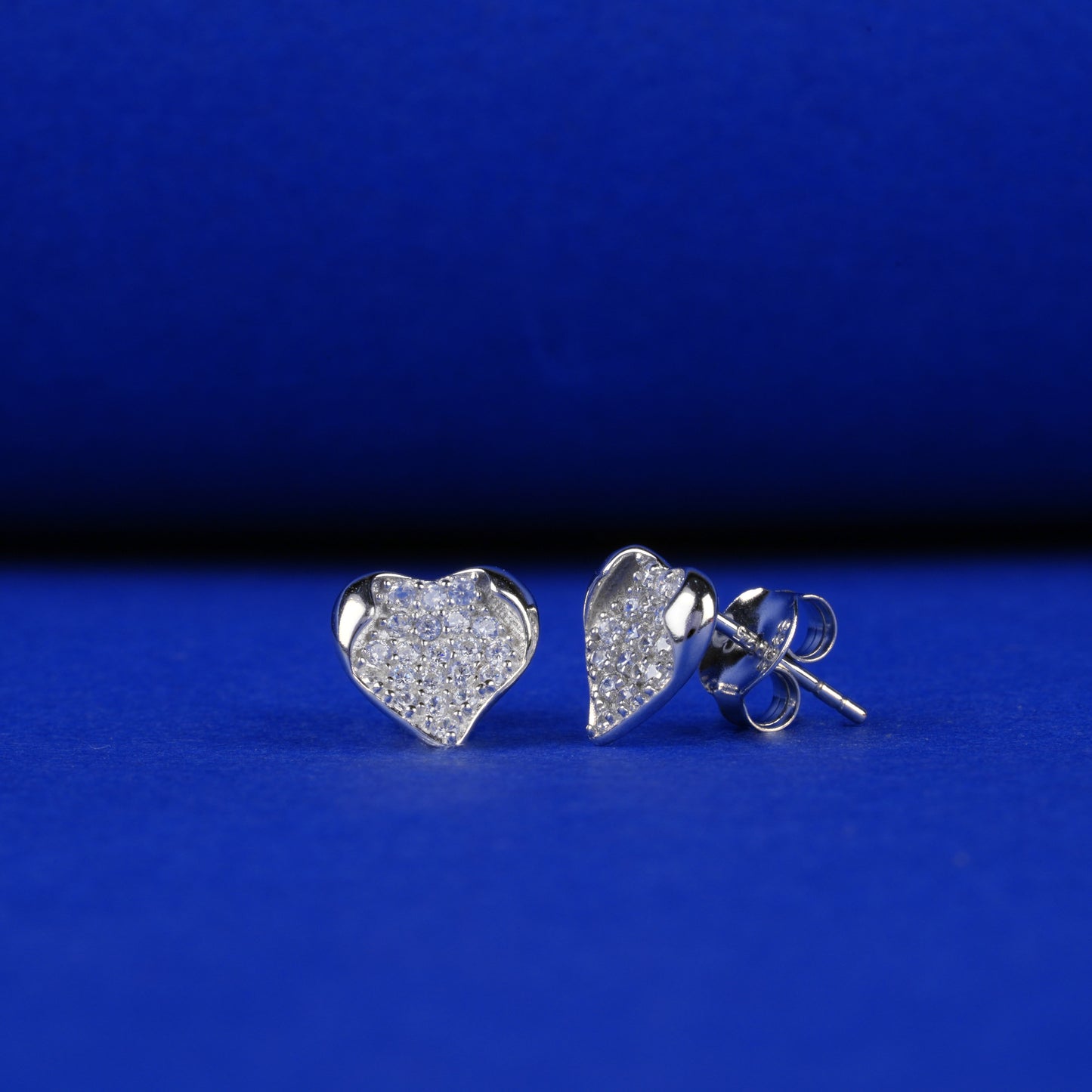 925 Sterling Silver Tops Heart Shaped