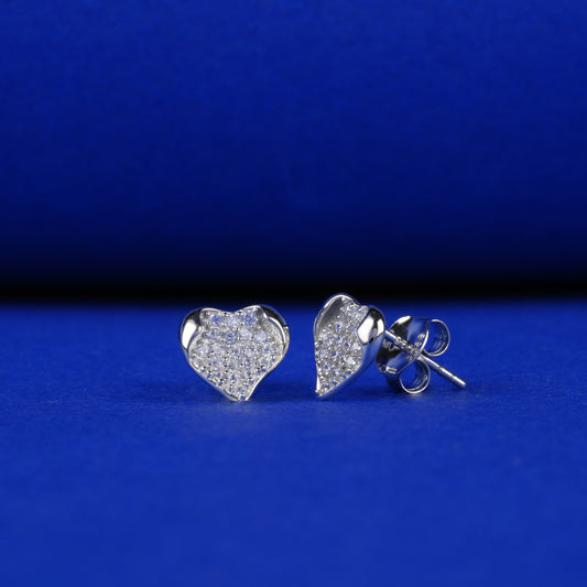 925 Sterling Silver Tops Heart Shaped