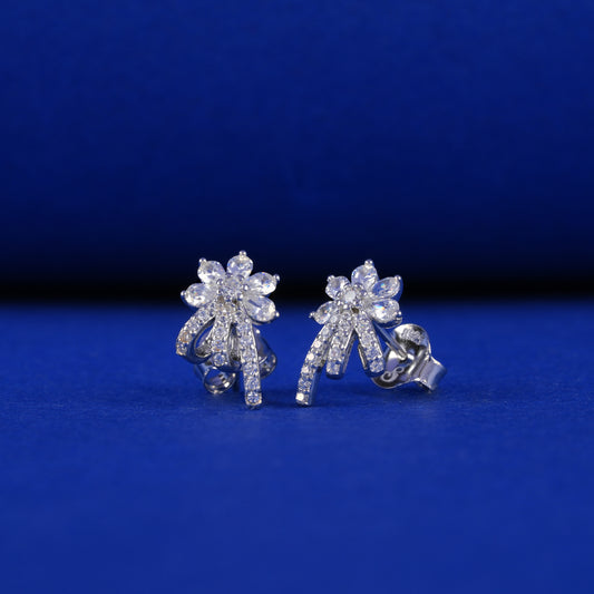925 Sterling Silver Tops Floral