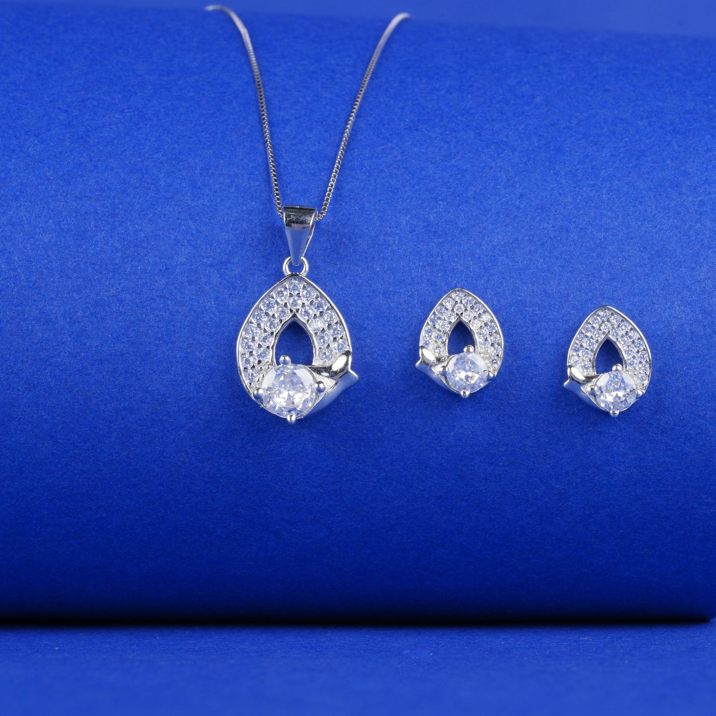925 Sterling Silver Pendant Set