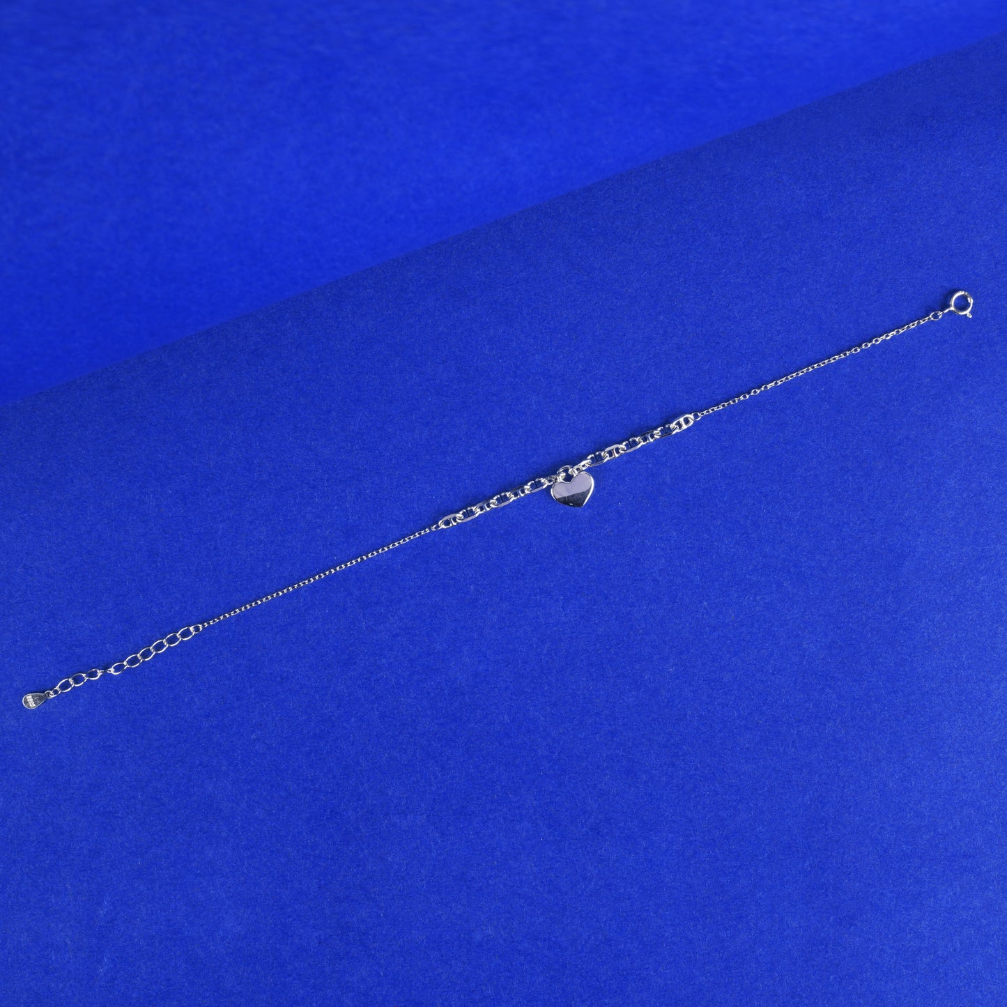 925 Sterling Silver Heart Bracelet