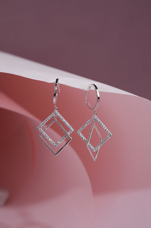 925 Sterling Silver Fancy Earrings